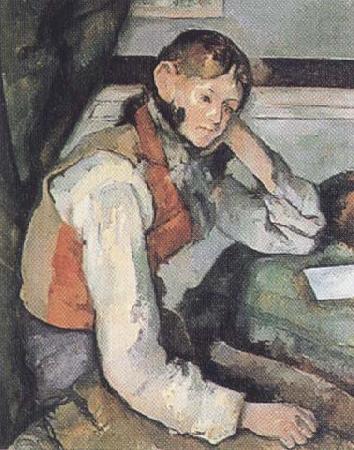 The Boy in a Red Waistcoat (mk35), Paul Cezanne